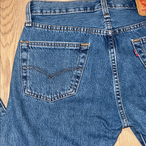 Levi's 501 Original Classic Blue Jeans - Picture 11 of 16